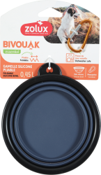 BVK Foldable Soft Bowl Blue, 450 ml